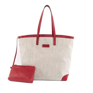 Rue Des Fleurs Weekend Sacs 55 Shopper Rosso Lino Pochette Rossa