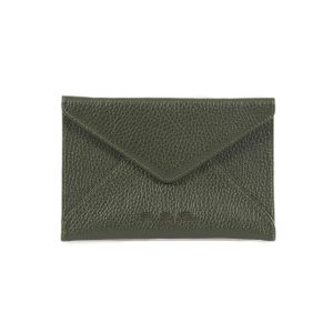 Rue Des Fleurs Weekend Bustina Vitello Verde Bottiglia